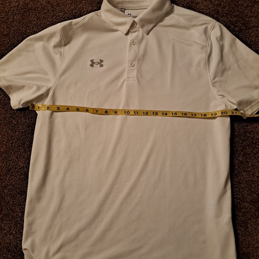 Under Armour Tech Men's Loose Team Short Sleeve Polo - Picture 5 of 7